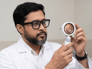 Portable Smart Ear Endoscope Otoscope with Integrated HD Screen