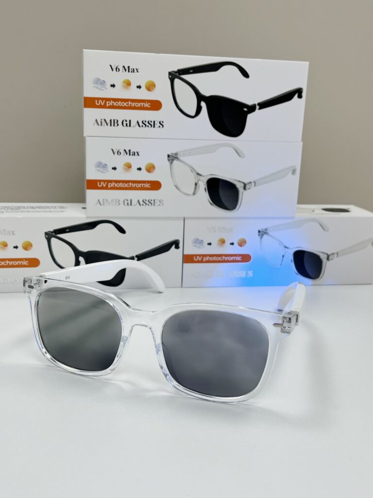 New V6 Max Smart Sunglasses UV protection Bluetooth Call Music Playback Remote Photography Answer the Phone Smart Glasses