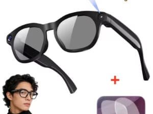 CY03 AI Smart Camera Glasses With 8 Million Pixel 1080P Resolution Dual Speaker for Clear Calls 290mAh Long Battery