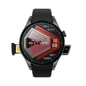 BW16 Circular Smart Watch Wireless Connection Mobile Camera 400mAh Battery SIM BT Calling Works As Watch Phone
